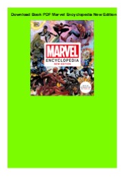 Download Book PDF  Marvel Encyclopedia New Edition