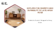 Woven Beauty: Jute Area Rugs That Keep It Real