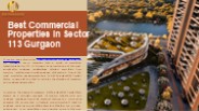 Best Commercial Properties in Sector 113 Gurgaon