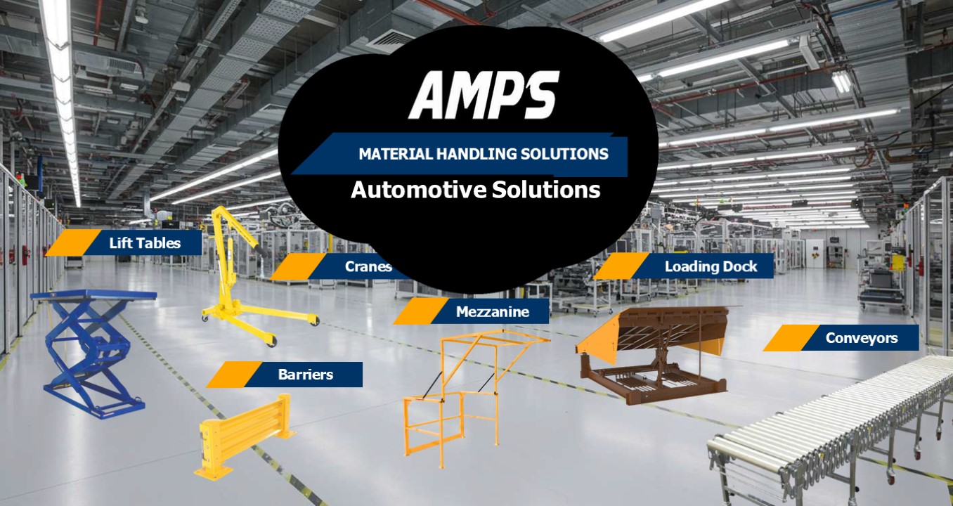 Material Handling Solutions for the Automotive Industry – AMPS Supply