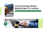 The Psychology Behind Bidding Wars At Auctions