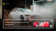 On-Demand Car Wash & Care App Development