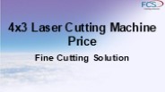 4x3 Laser Cutting Machine Price