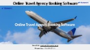 Online Travel Agency Booking Software
