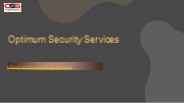 Security Services