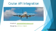 Cruise API Integration