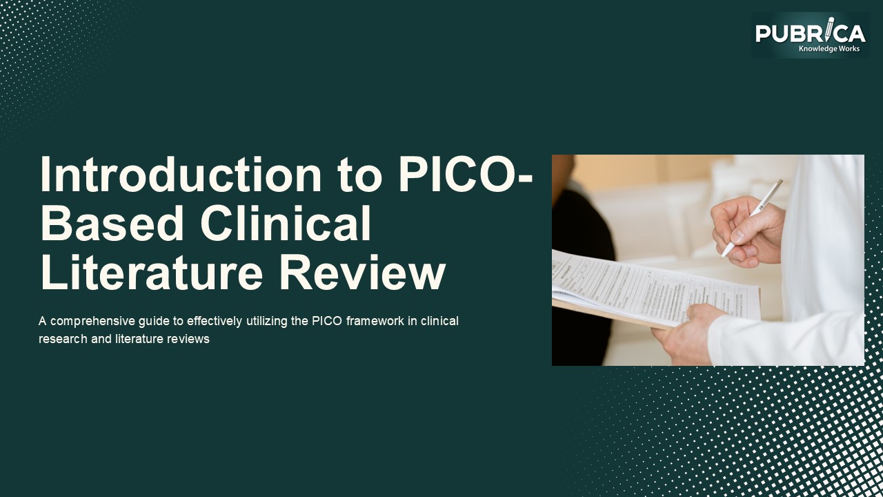 Literature Review & Research Gap Analysis Experts in Medical Research