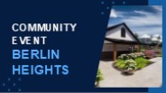 Community Event Berlin Heights