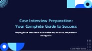 Fast-Track Your Case Interview Success with CasePrepZone