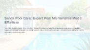 Expert Pool Cleaning Service to Keep Your Pool Perfect
