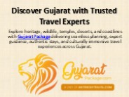 Ultimate Gujarat Tour Packages from Major Indian Cities