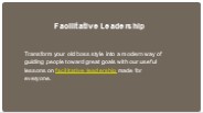 Facilitative Leadership