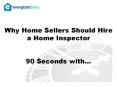 Home Selling and Home Inspections by David Selman PowerPoint PPT Presentation
