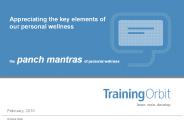 Panch Mantras of Personal Wellness