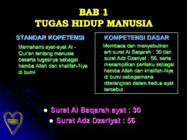 bab sub bab al qur'an hadits kelas X SMA