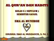 bab 1 Qs Al Baqarah : 30 Tugas hidup manusia