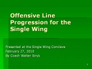 O-Line Progression