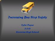 bus stop safety increase