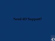 Offshore 4D development | Outsource 4D development