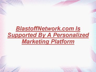 BlastoffNetwork.com