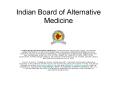 Indian Board of Alternative Medicine PowerPoint PPT Presentation