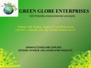 Eco friendly environmental concepts