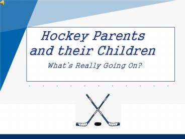 Hockey Parents