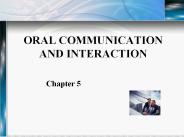 Oral Interaction