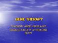 Gene therapy.ppt PowerPoint PPT Presentation