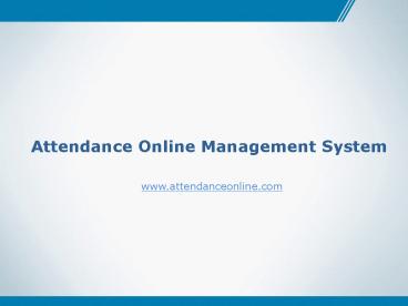 Features of AOMS- College Management Software