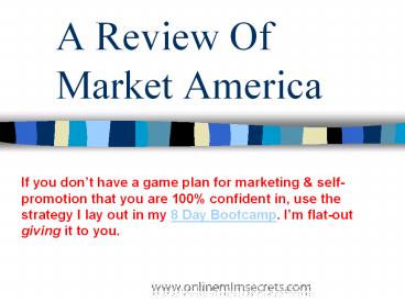 Market America Review