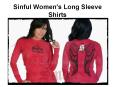Discount Sinful Womens Long Sleeve