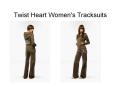 Discount Twist Heart Womens Tracksuits