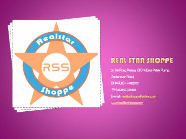 Real Star Shoppe Business Plan