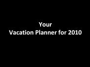 Vacation Planner