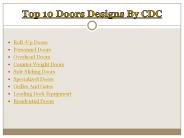 Commercial Door - USA