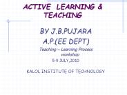 active learning