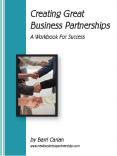 “Creating Great Business Partnerships” workbook by Barri Carian PowerPoint PPT Presentation