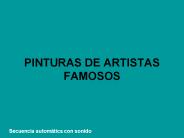 Pintores famosos