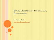Online Book Library at Jayanagar, Bangalore