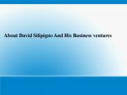 David Silipigno And His Business ventures