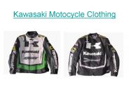 Kawasaki Motocycle Clothing