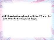 Richard James Trainer