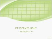 Pt. Vicente Light