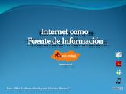 Internet como fuente de informacion
