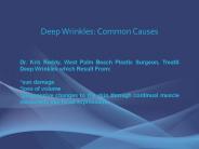 Deep Wrinkles Treatments- Dr. Kris Reddy FACS