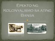 Epekto ng kolonyalismo (i-einstein)