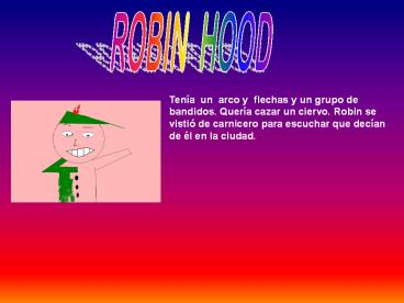 Personajes Robin Hood