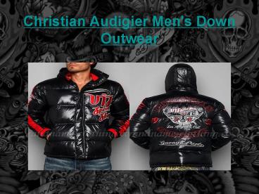 Christian Audigier Mens Clothing, Christian Audigier Womens Clothing