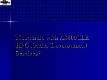 AS400 ILE RPG iSeries Development Services